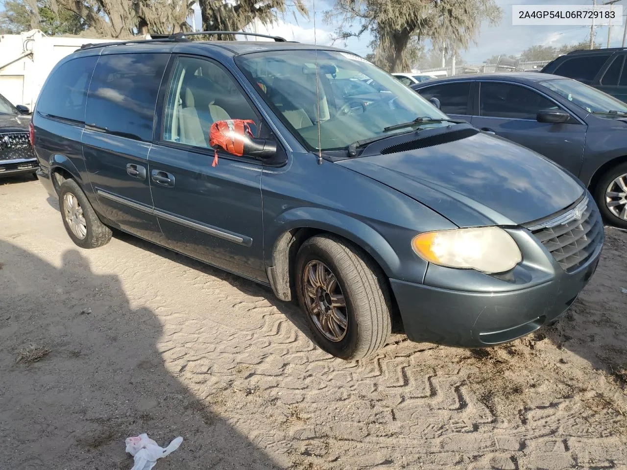 2006 Chrysler Town & Country Touring VIN: 2A4GP54L06R729183 Lot: 77665224