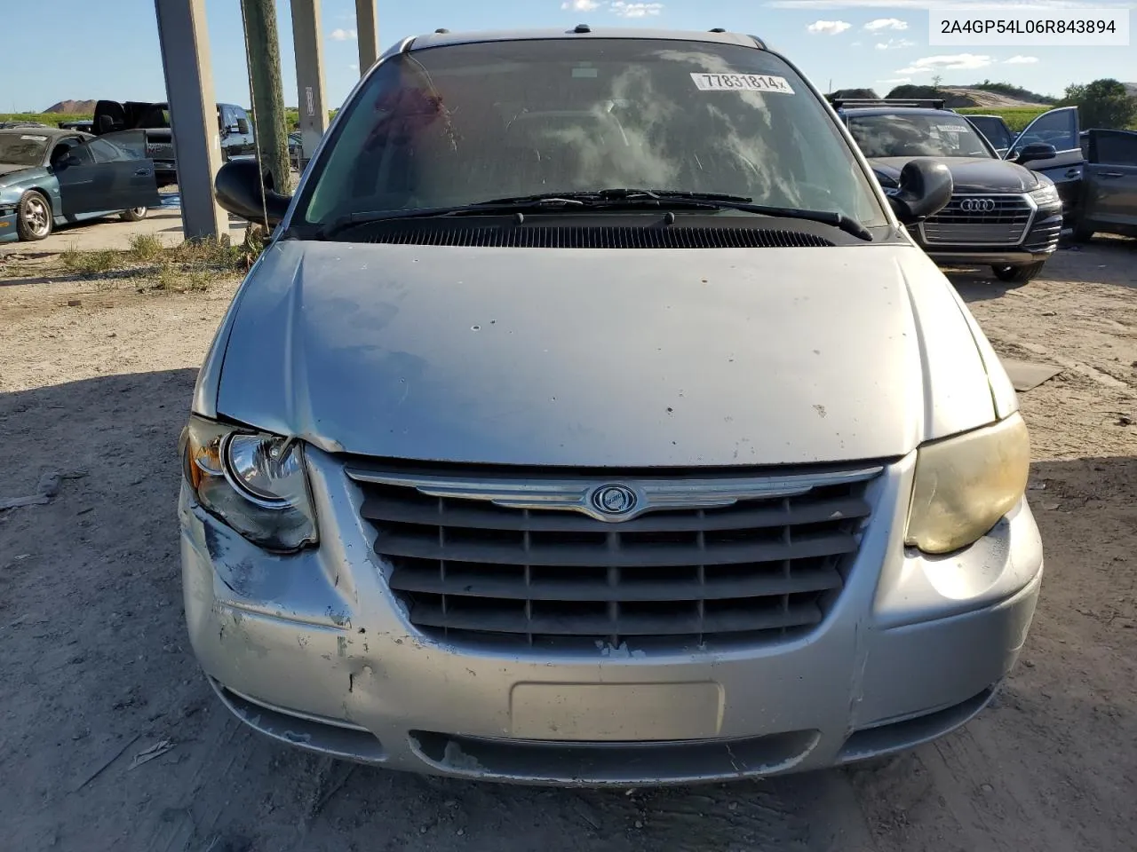 2006 Chrysler Town & Country Touring VIN: 2A4GP54L06R843894 Lot: 77831814