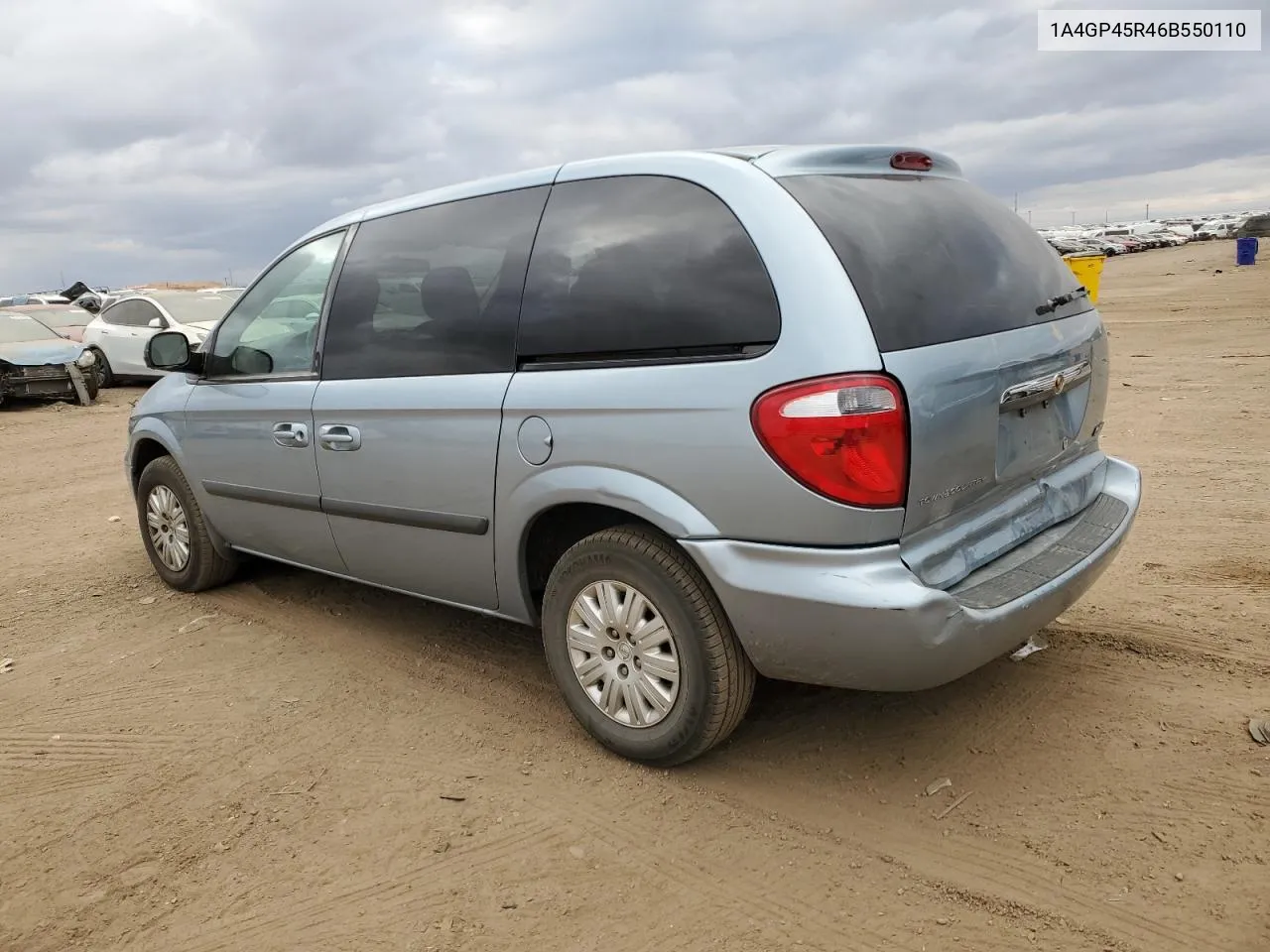 2006 Chrysler Town & Country VIN: 1A4GP45R46B550110 Lot: 78159884