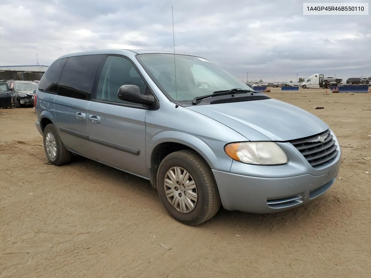 2006 Chrysler Town & Country VIN: 1A4GP45R46B550110 Lot: 78159884