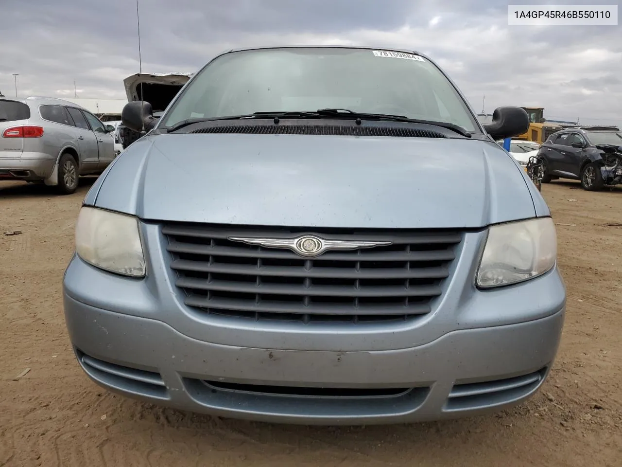 2006 Chrysler Town & Country VIN: 1A4GP45R46B550110 Lot: 78159884