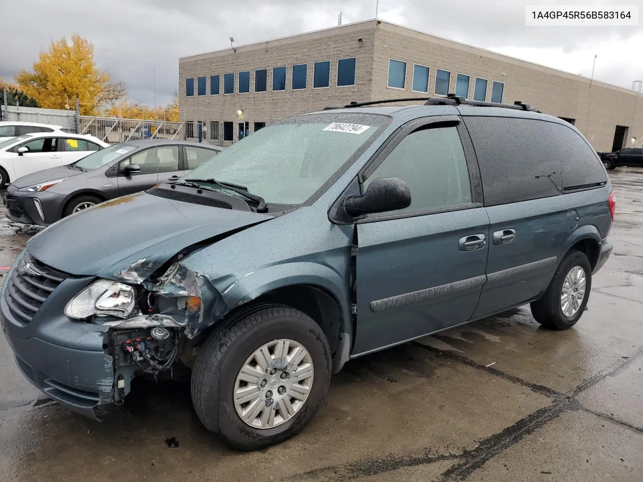 2006 Chrysler Town & Country VIN: 1A4GP45R56B583164 Lot: 78642794