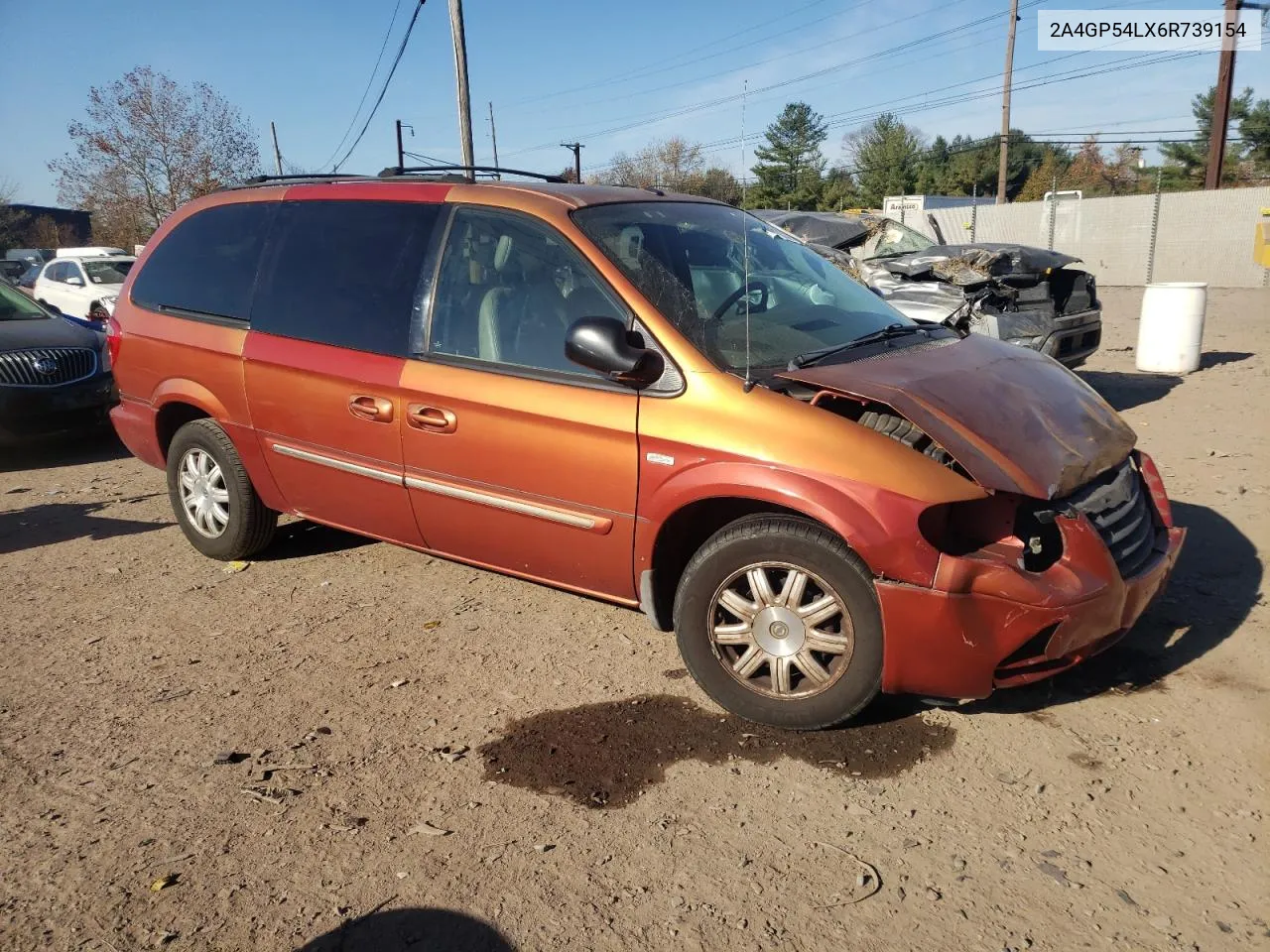 2006 Chrysler Town & Country Touring VIN: 2A4GP54LX6R739154 Lot: 78887614