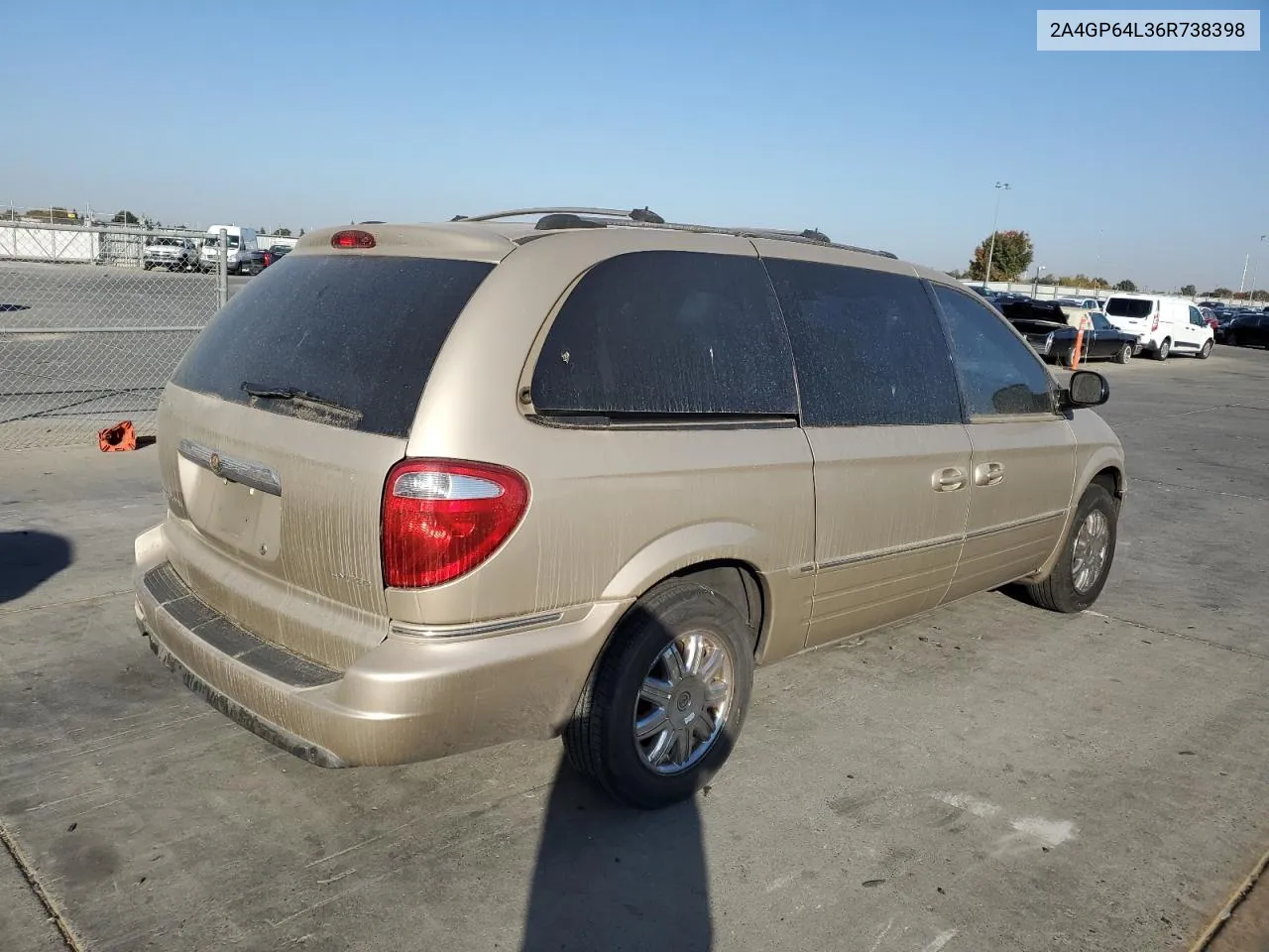 2006 Chrysler Town & Country Limited VIN: 2A4GP64L36R738398 Lot: 79913034