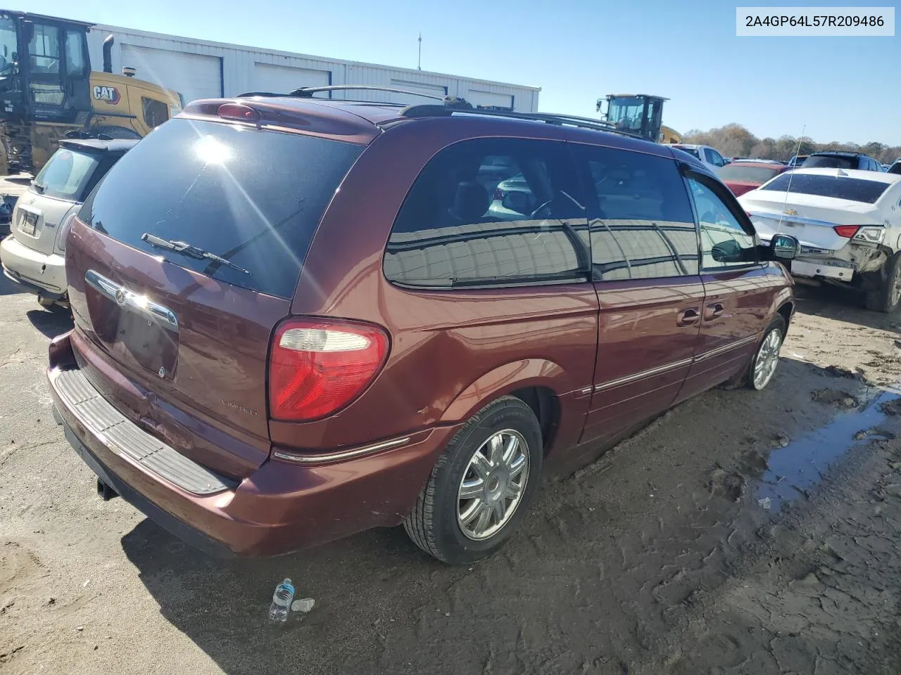 2A4GP64L57R209486 2007 Chrysler Town & Country Limited