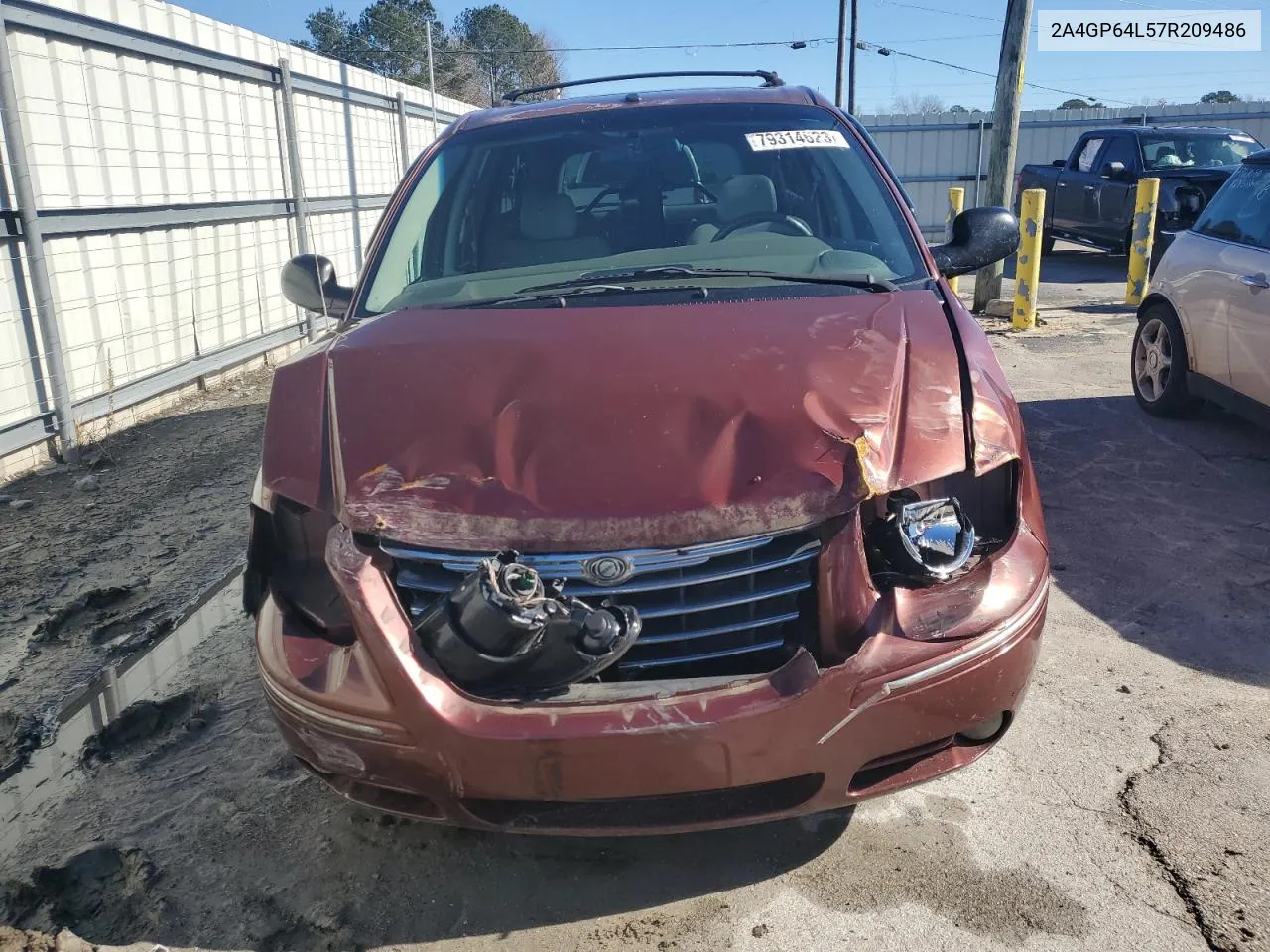 2007 Chrysler Town & Country Limited VIN: 2A4GP64L57R209486 Lot: 37520804