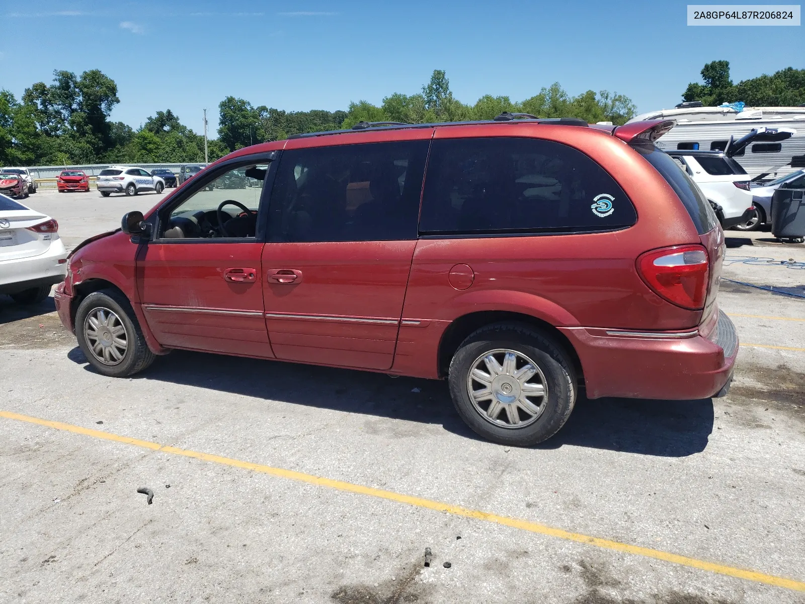 2007 Chrysler Town & Country Limited VIN: 2A8GP64L87R206824 Lot: 57903444