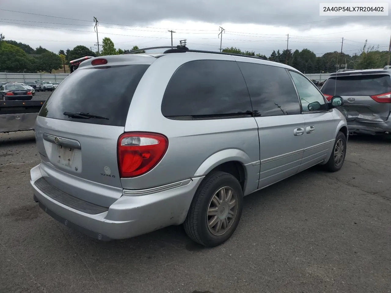 2007 Chrysler Town & Country Touring VIN: 2A4GP54LX7R206402 Lot: 70883894