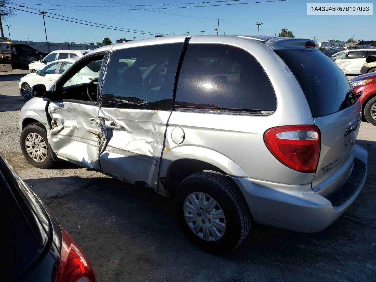 2007 Chrysler Town & Country Lx VIN: 1A4GJ45R67B197033 Lot: 74243764