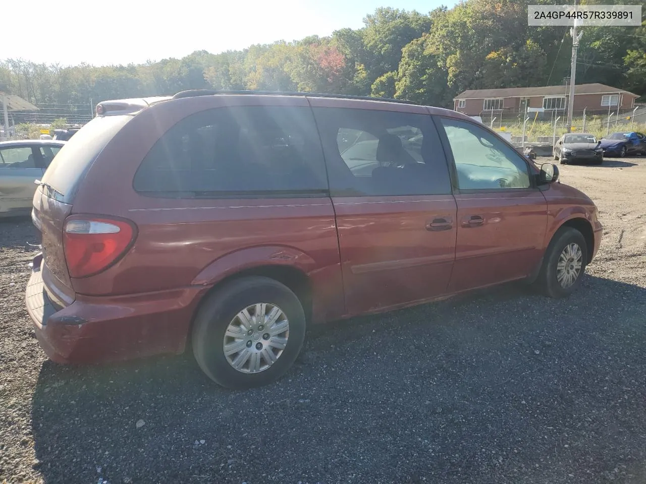 2007 Chrysler Town & Country Lx VIN: 2A4GP44R57R339891 Lot: 74474194