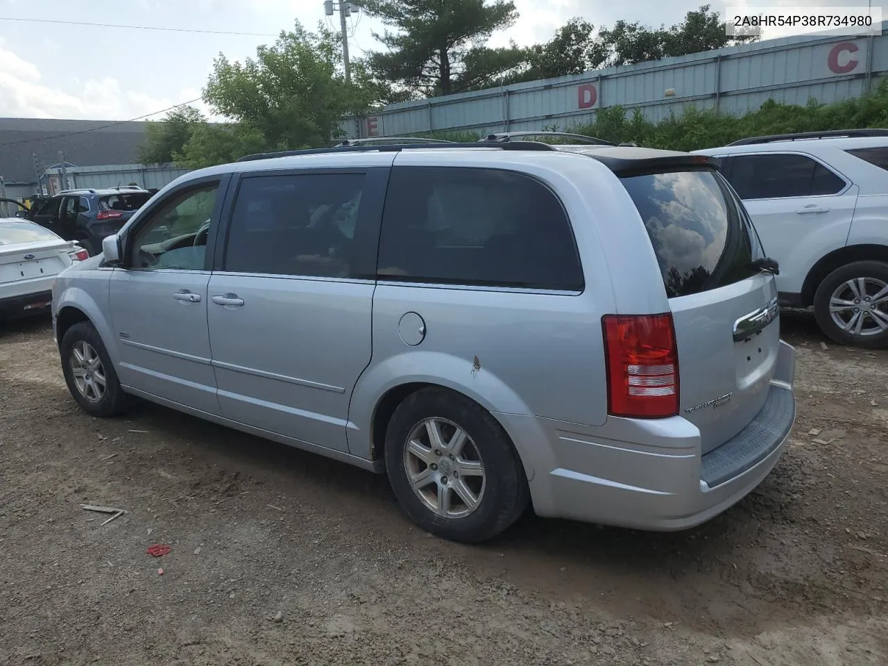 2A8HR54P38R734980 2008 Chrysler Town & Country Touring