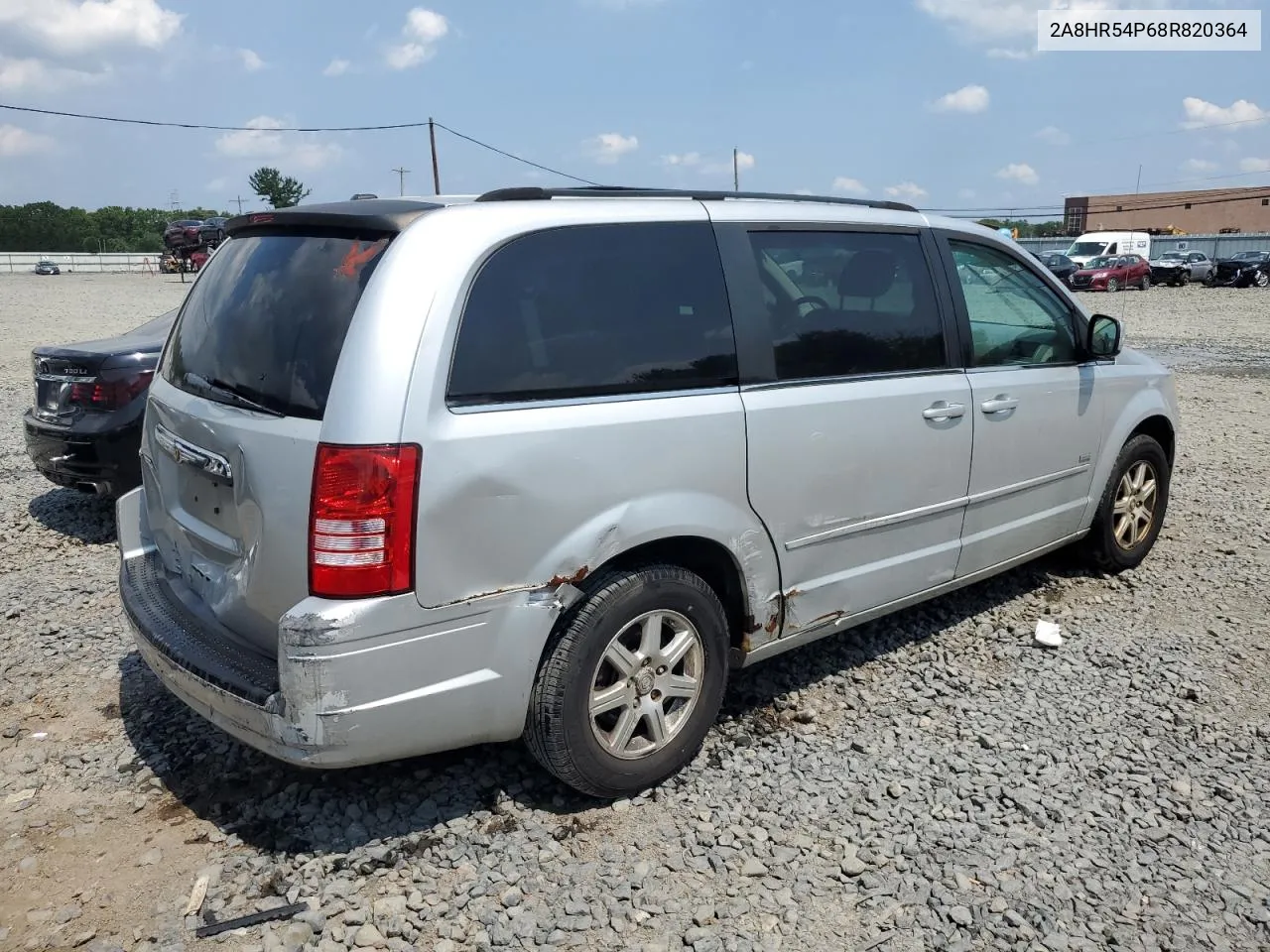 2008 Chrysler Town & Country Touring VIN: 2A8HR54P68R820364 Lot: 61883574