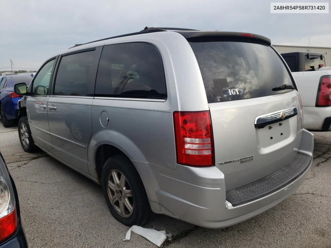 2008 Chrysler Town & Country Touring VIN: 2A8HR54P58R731420 Lot: 64675373