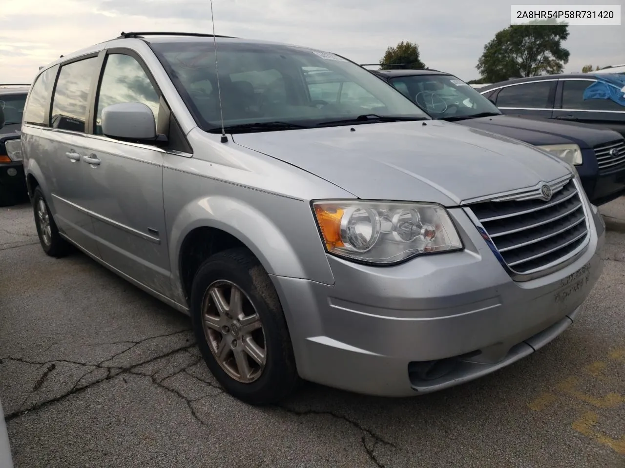 2008 Chrysler Town & Country Touring VIN: 2A8HR54P58R731420 Lot: 64675373