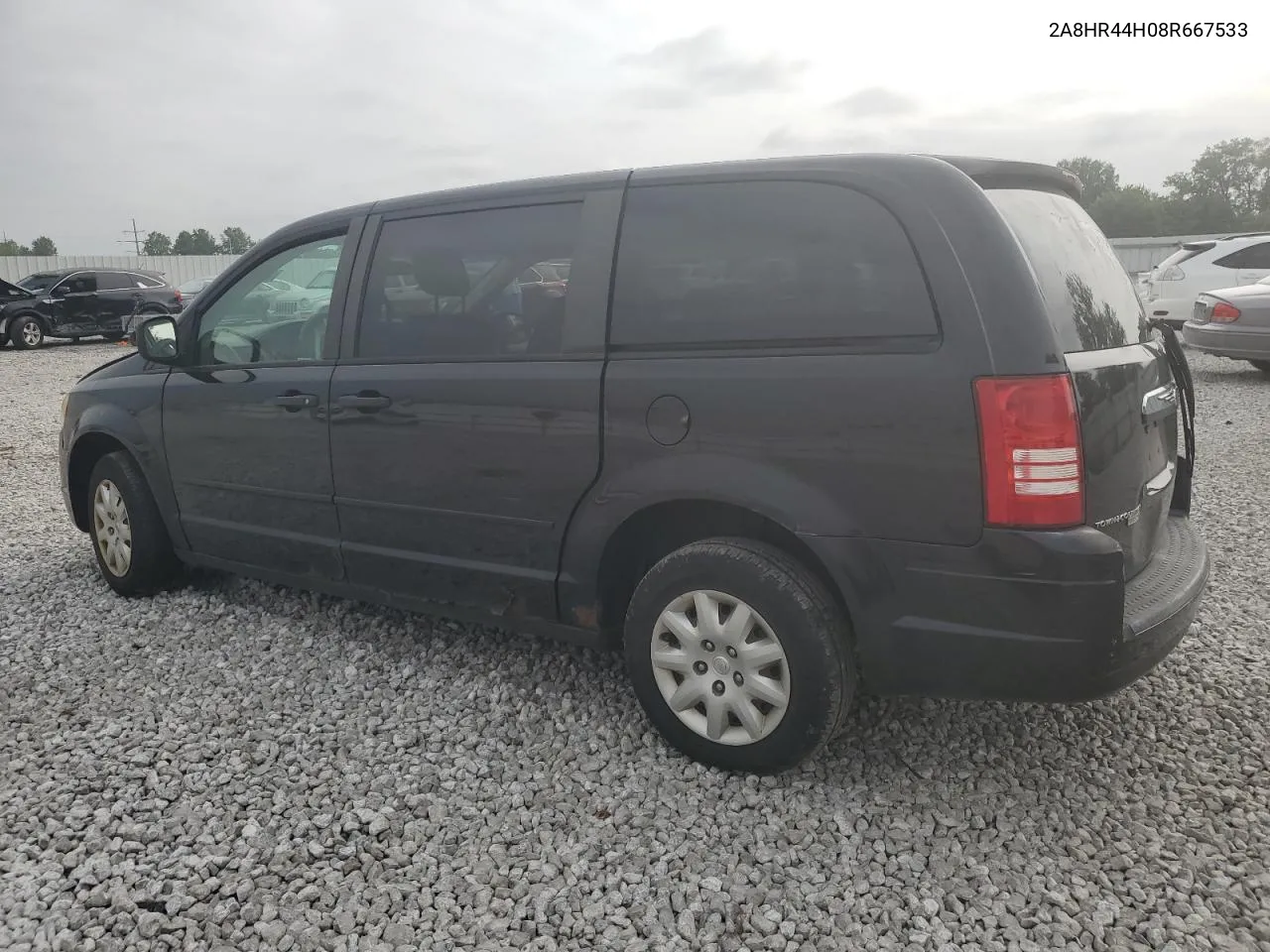 2A8HR44H08R667533 2008 Chrysler Town & Country Lx