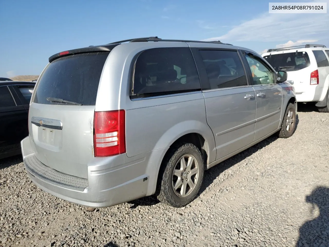 2008 Chrysler Town & Country Touring VIN: 2A8HR54P08R791024 Lot: 70840254