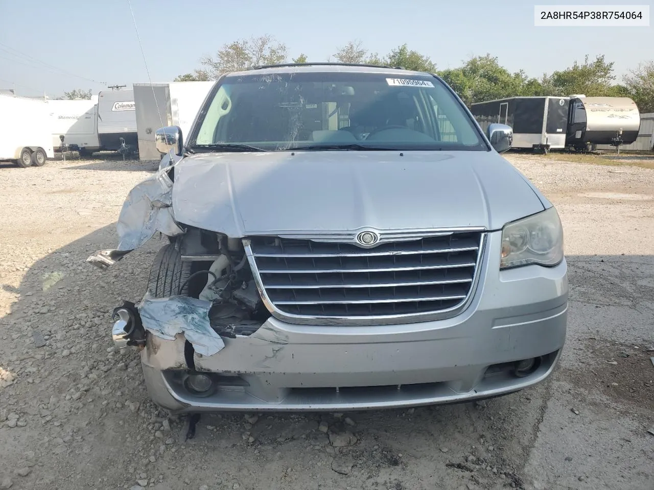 2008 Chrysler Town & Country Touring VIN: 2A8HR54P38R754064 Lot: 71095964