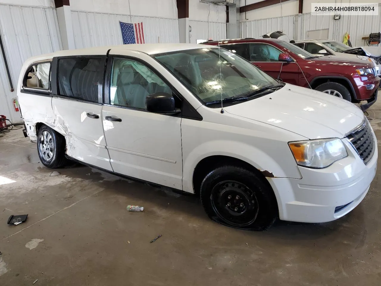 2008 Chrysler Town & Country Lx VIN: 2A8HR44H08R818094 Lot: 73160224