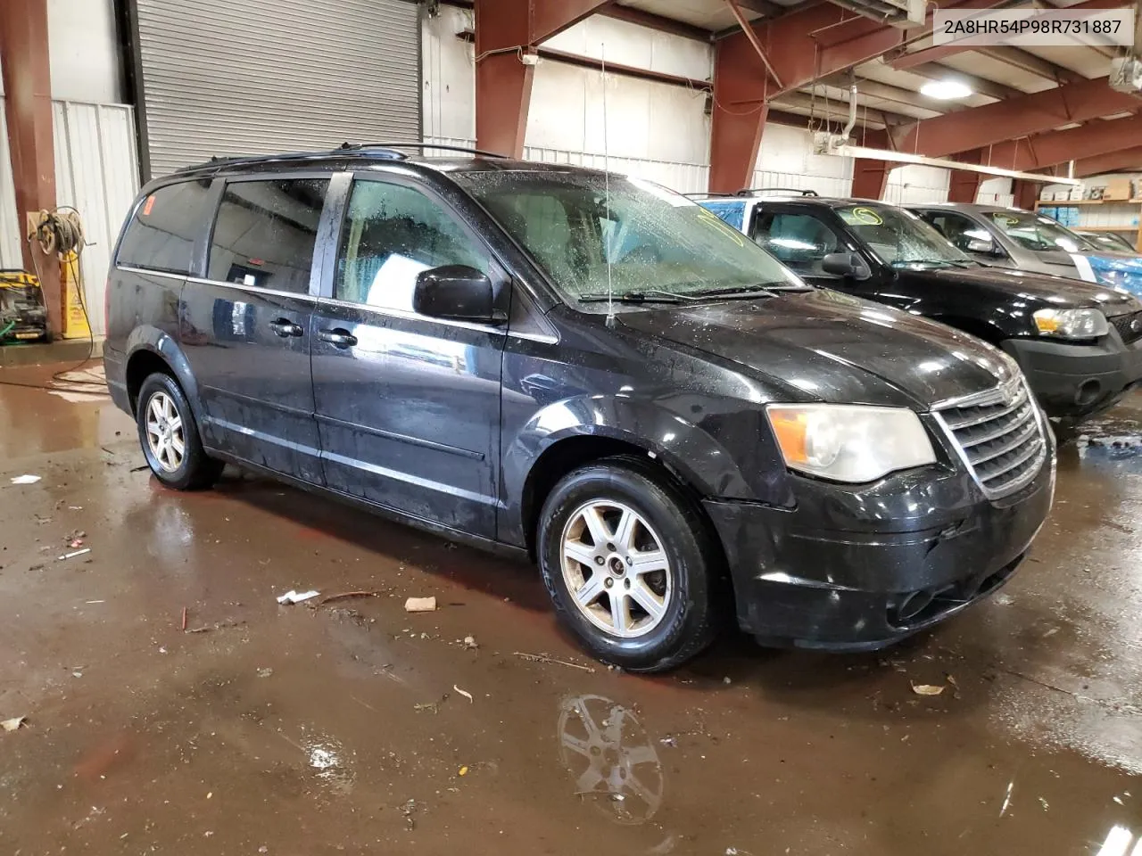 2008 Chrysler Town & Country Touring VIN: 2A8HR54P98R731887 Lot: 73612954