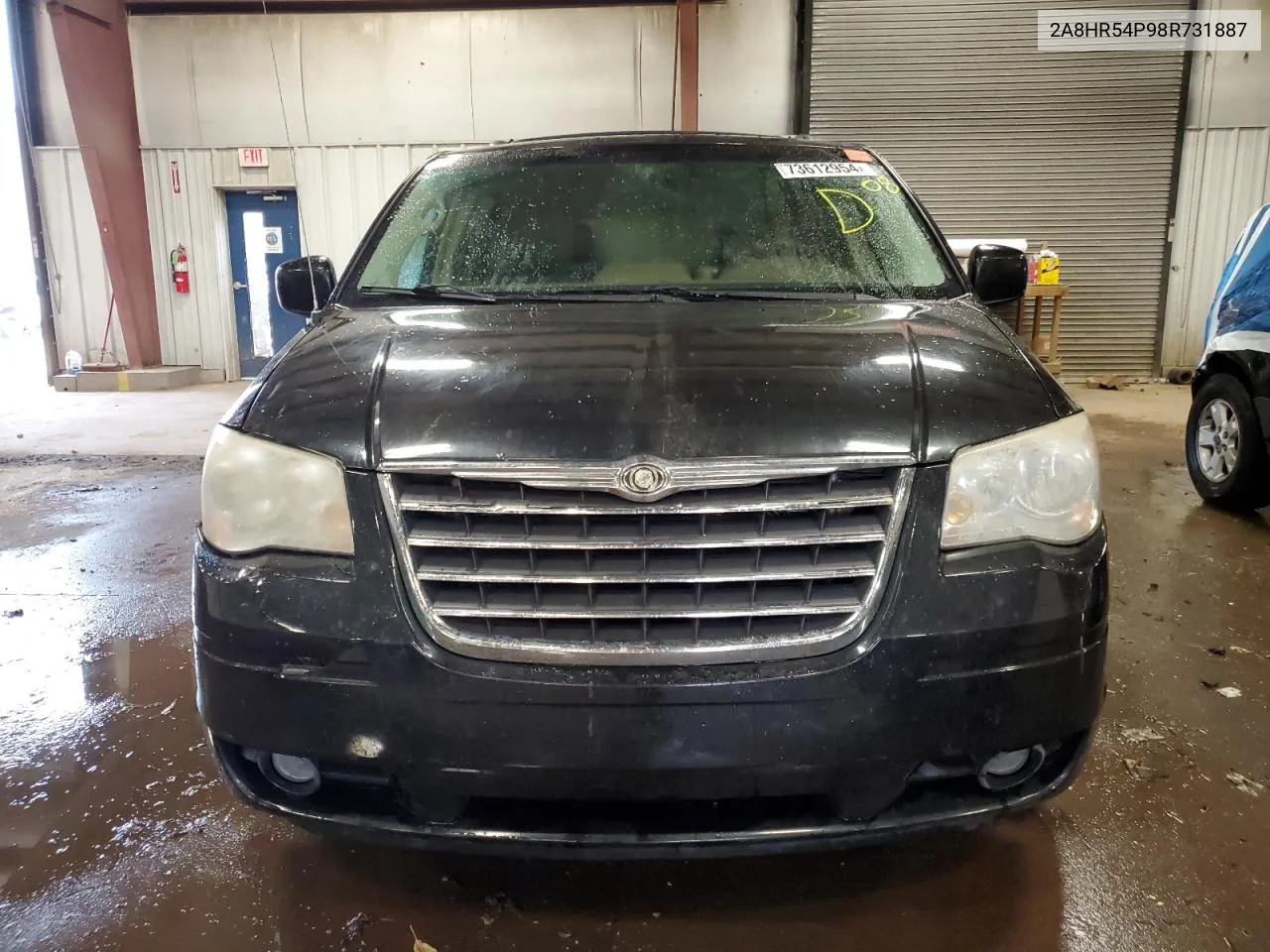 2008 Chrysler Town & Country Touring VIN: 2A8HR54P98R731887 Lot: 73612954