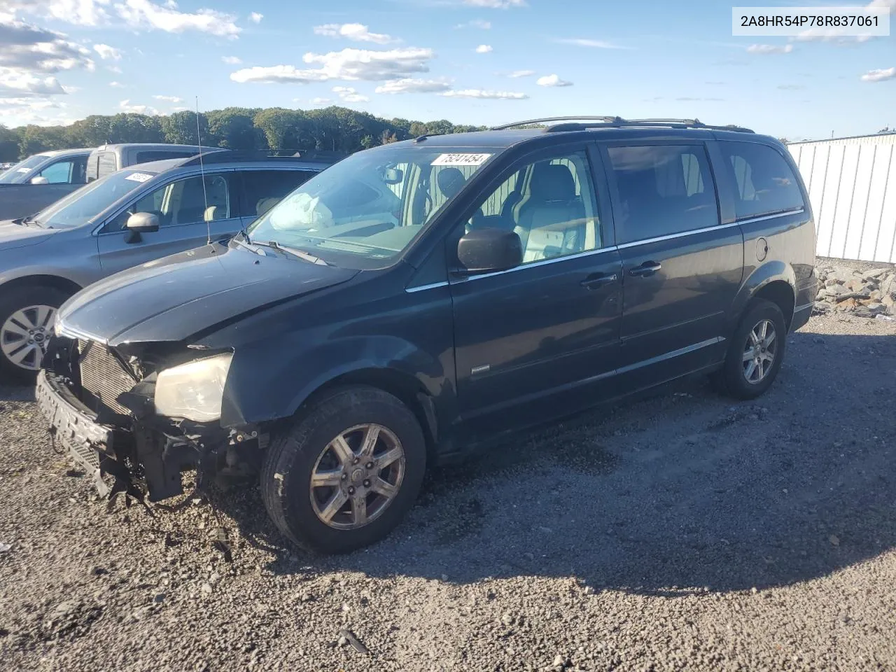 2008 Chrysler Town & Country Touring VIN: 2A8HR54P78R837061 Lot: 75241454