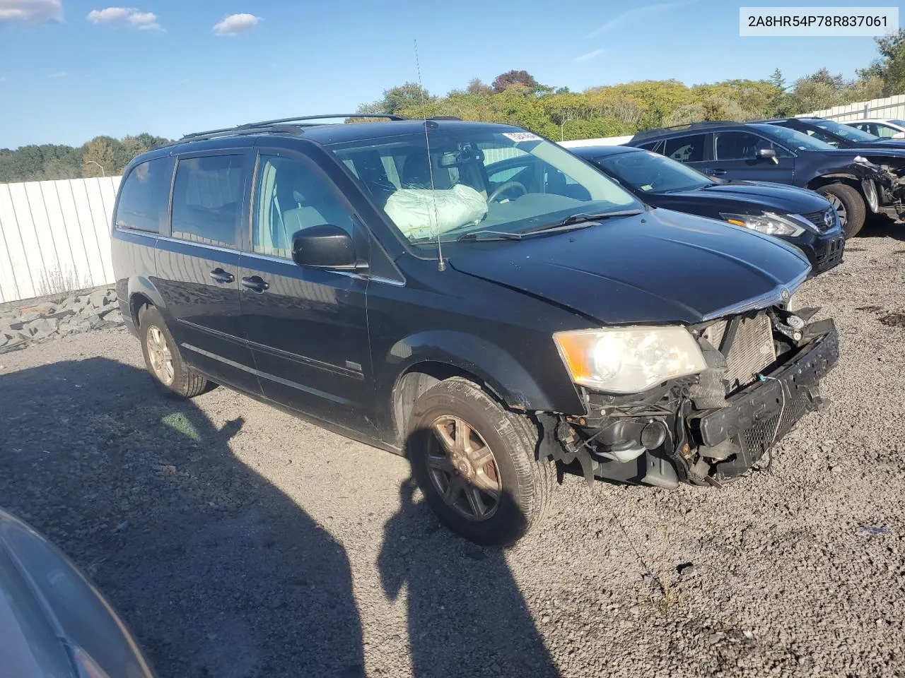 2008 Chrysler Town & Country Touring VIN: 2A8HR54P78R837061 Lot: 75241454