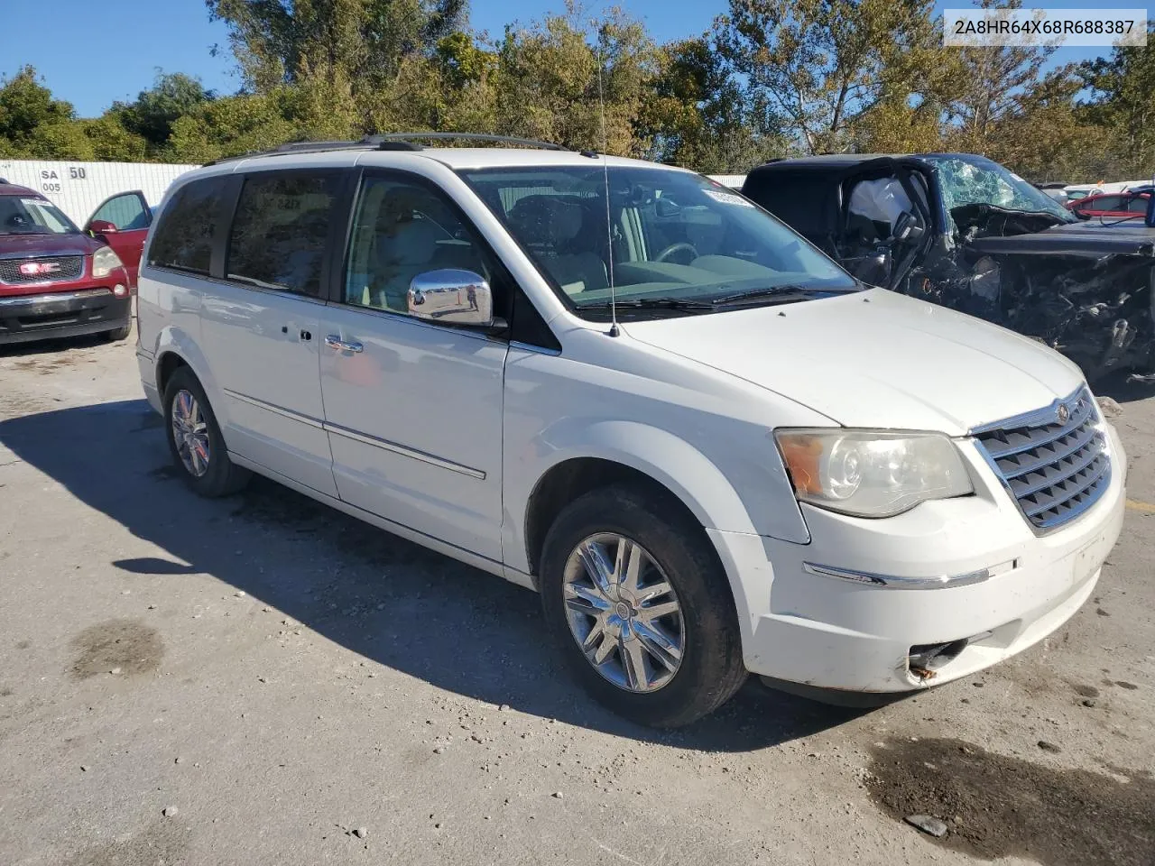 2008 Chrysler Town & Country Limited VIN: 2A8HR64X68R688387 Lot: 76515104