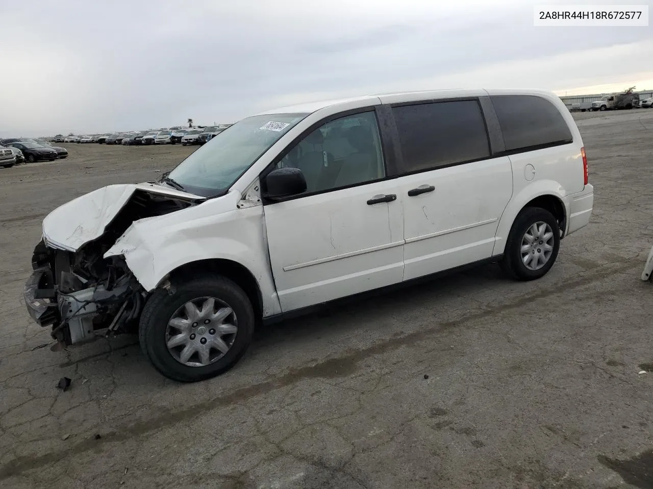 2008 Chrysler Town & Country Lx VIN: 2A8HR44H18R672577 Lot: 76541604