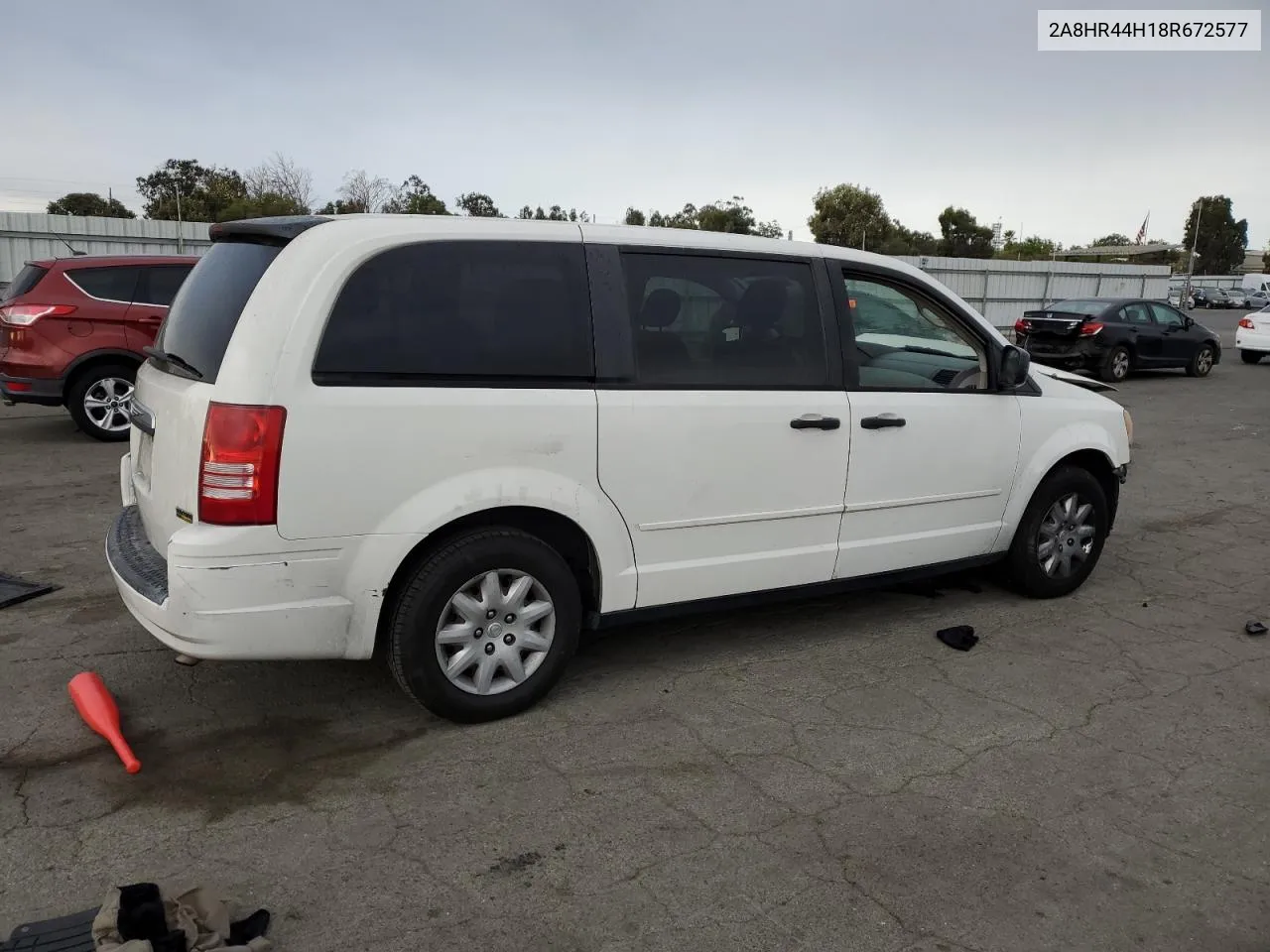 2008 Chrysler Town & Country Lx VIN: 2A8HR44H18R672577 Lot: 76541604