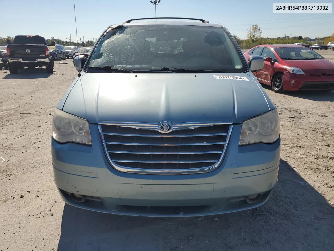 2008 Chrysler Town & Country Touring VIN: 2A8HR54P88R713932 Lot: 76674564