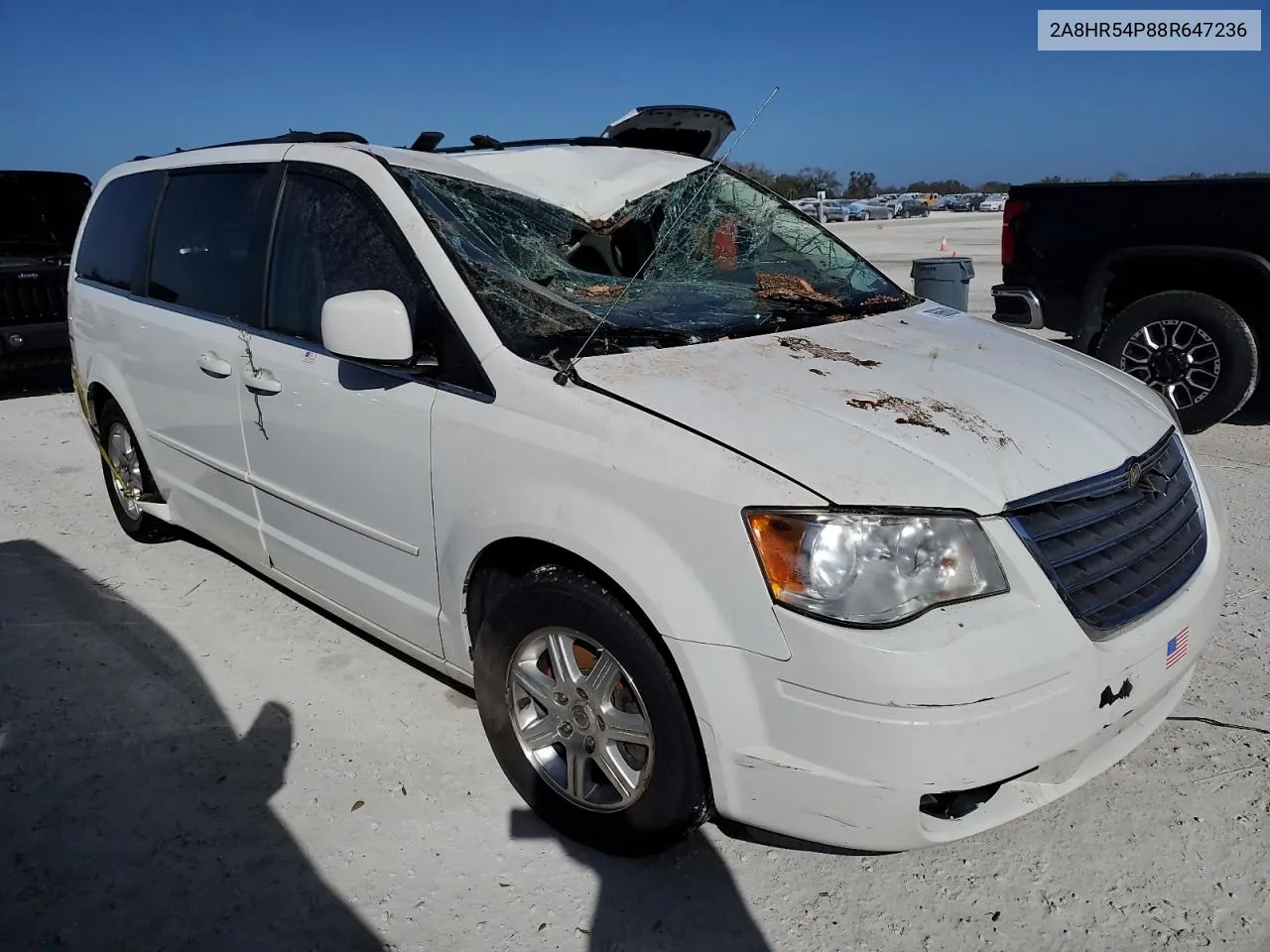 2008 Chrysler Town & Country Touring VIN: 2A8HR54P88R647236 Lot: 76866094