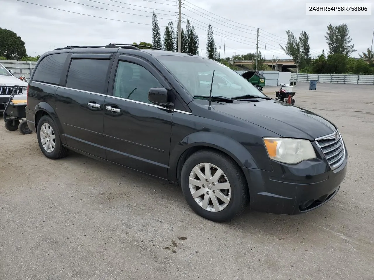 2008 Chrysler Town & Country Touring VIN: 2A8HR54P88R758806 Lot: 77094894