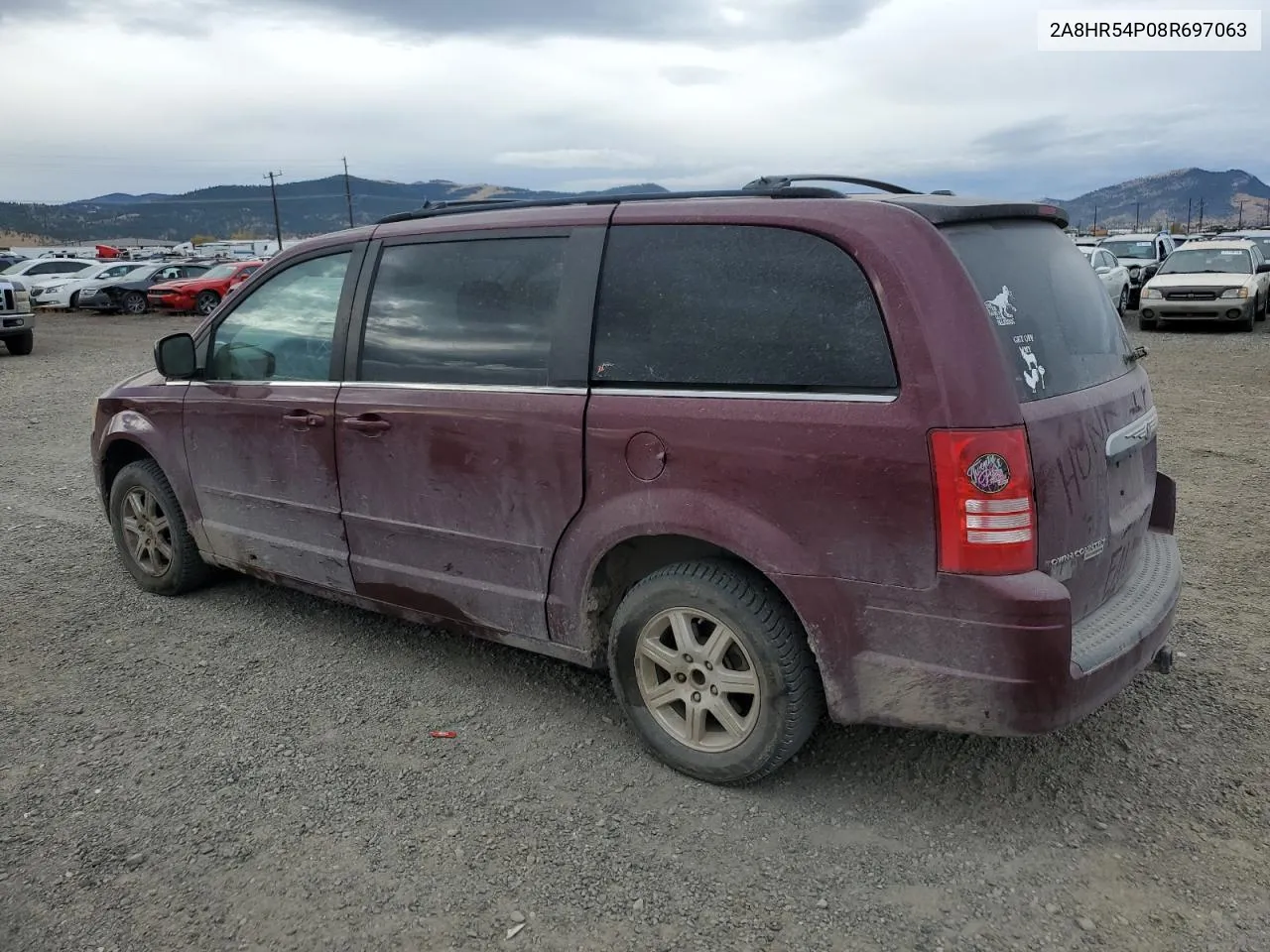 2008 Chrysler Town & Country Touring VIN: 2A8HR54P08R697063 Lot: 77138934