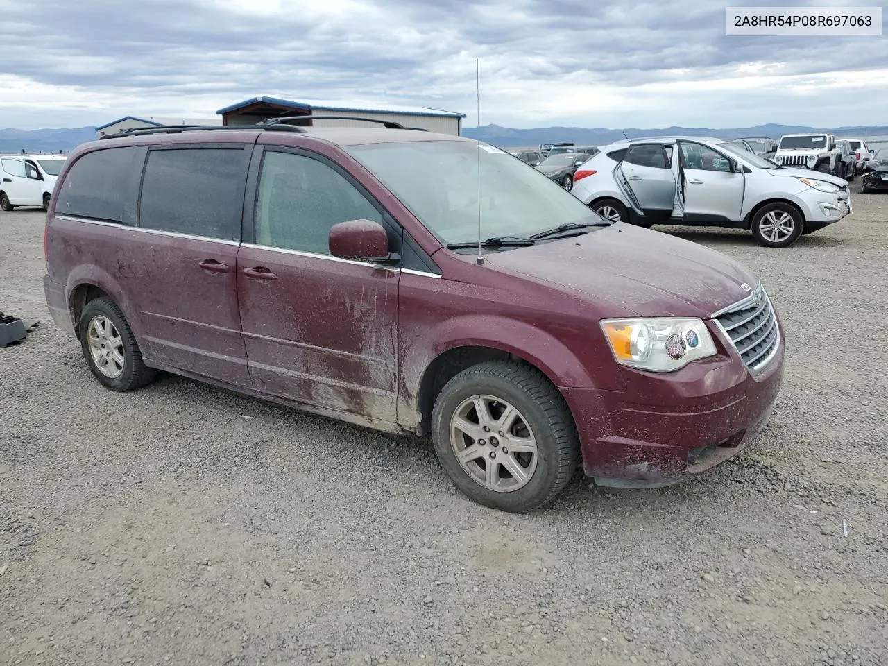 2008 Chrysler Town & Country Touring VIN: 2A8HR54P08R697063 Lot: 77138934