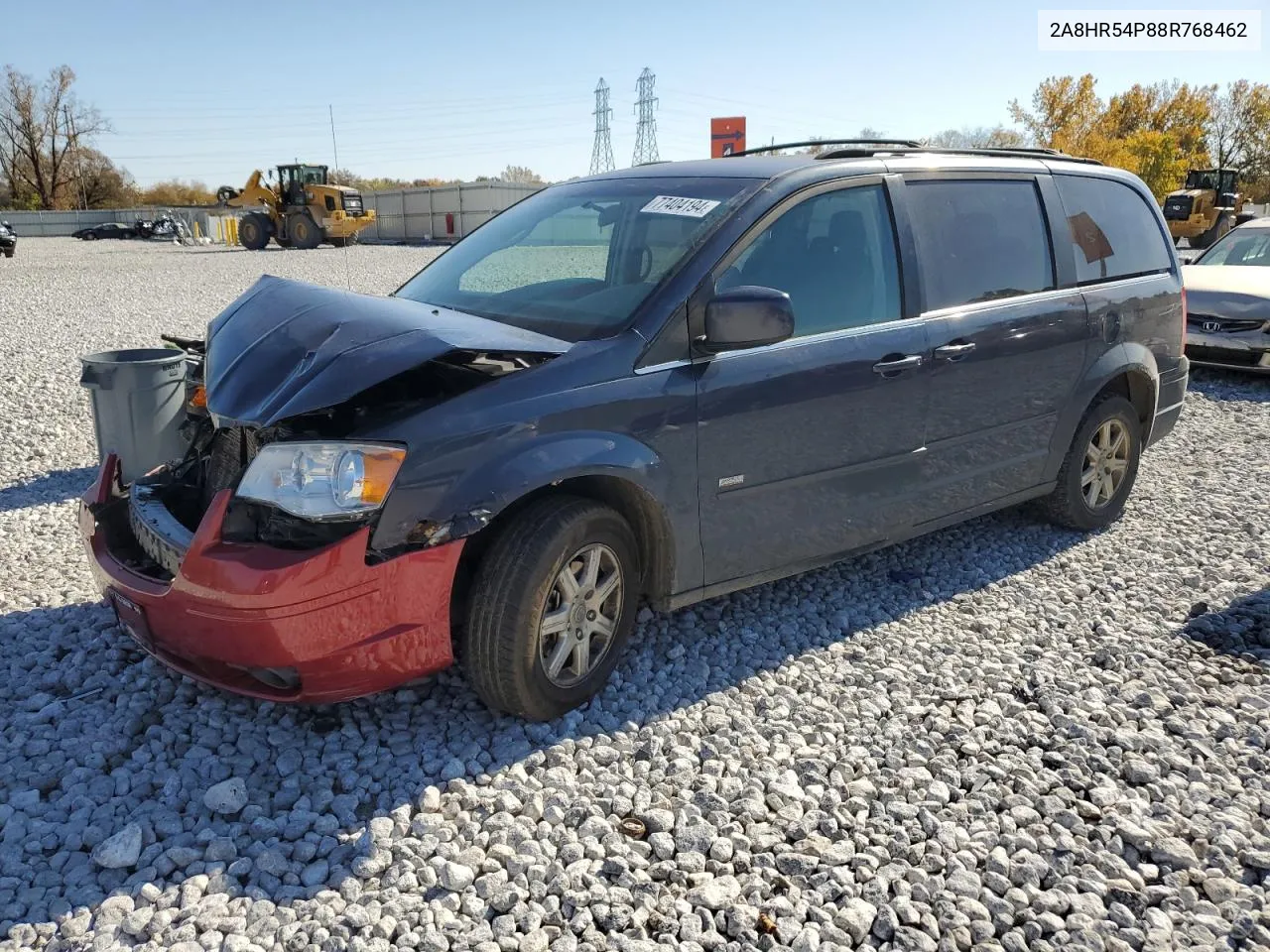 2008 Chrysler Town & Country Touring VIN: 2A8HR54P88R768462 Lot: 77404194