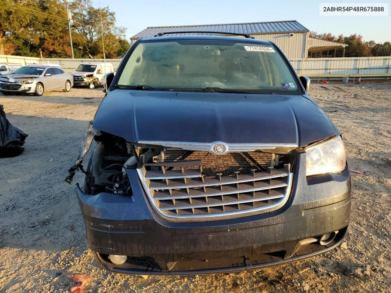 2008 Chrysler Town & Country Touring VIN: 2A8HR54P48R675888 Lot: 77414334