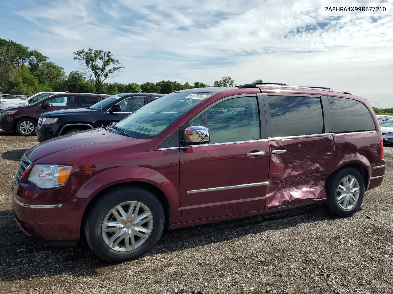 2009 Chrysler Town & Country Limited VIN: 2A8HR64X99R677210 Lot: 69501444