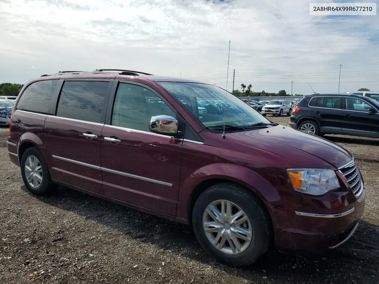 2009 Chrysler Town & Country Limited VIN: 2A8HR64X99R677210 Lot: 69501444