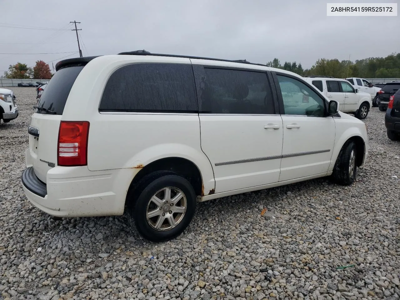 2009 Chrysler Town & Country Touring VIN: 2A8HR54159R525172 Lot: 72737144