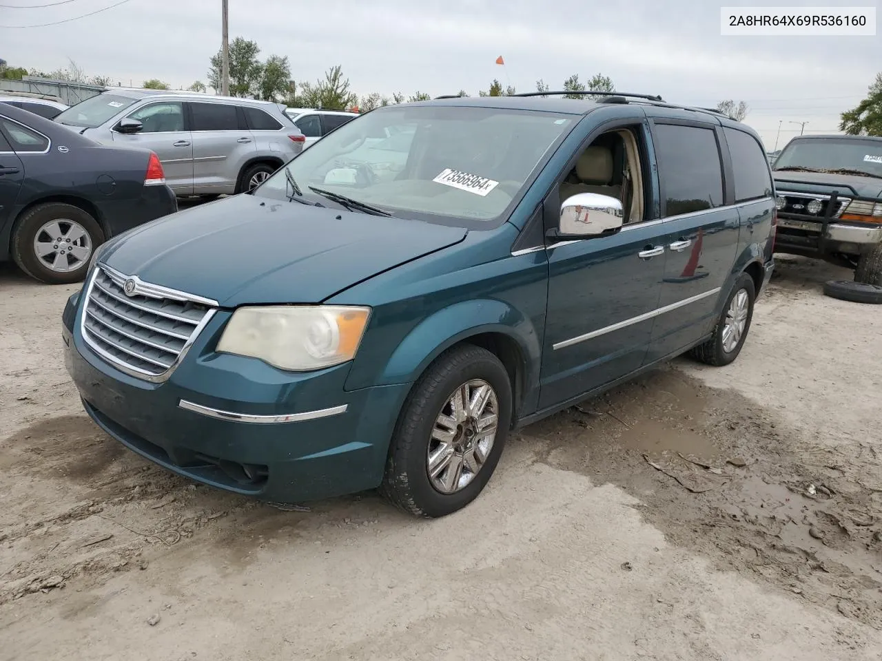 2009 Chrysler Town & Country Limited VIN: 2A8HR64X69R536160 Lot: 73566964