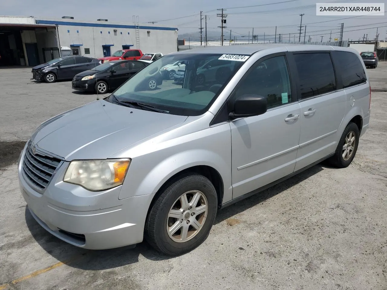 2010 Chrysler Town & Country Lx VIN: 2A4RR2D1XAR448744 Lot: 54651024