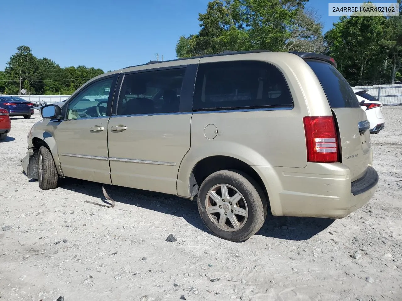 2010 Chrysler Town & Country Touring VIN: 2A4RR5D16AR452162 Lot: 58569804