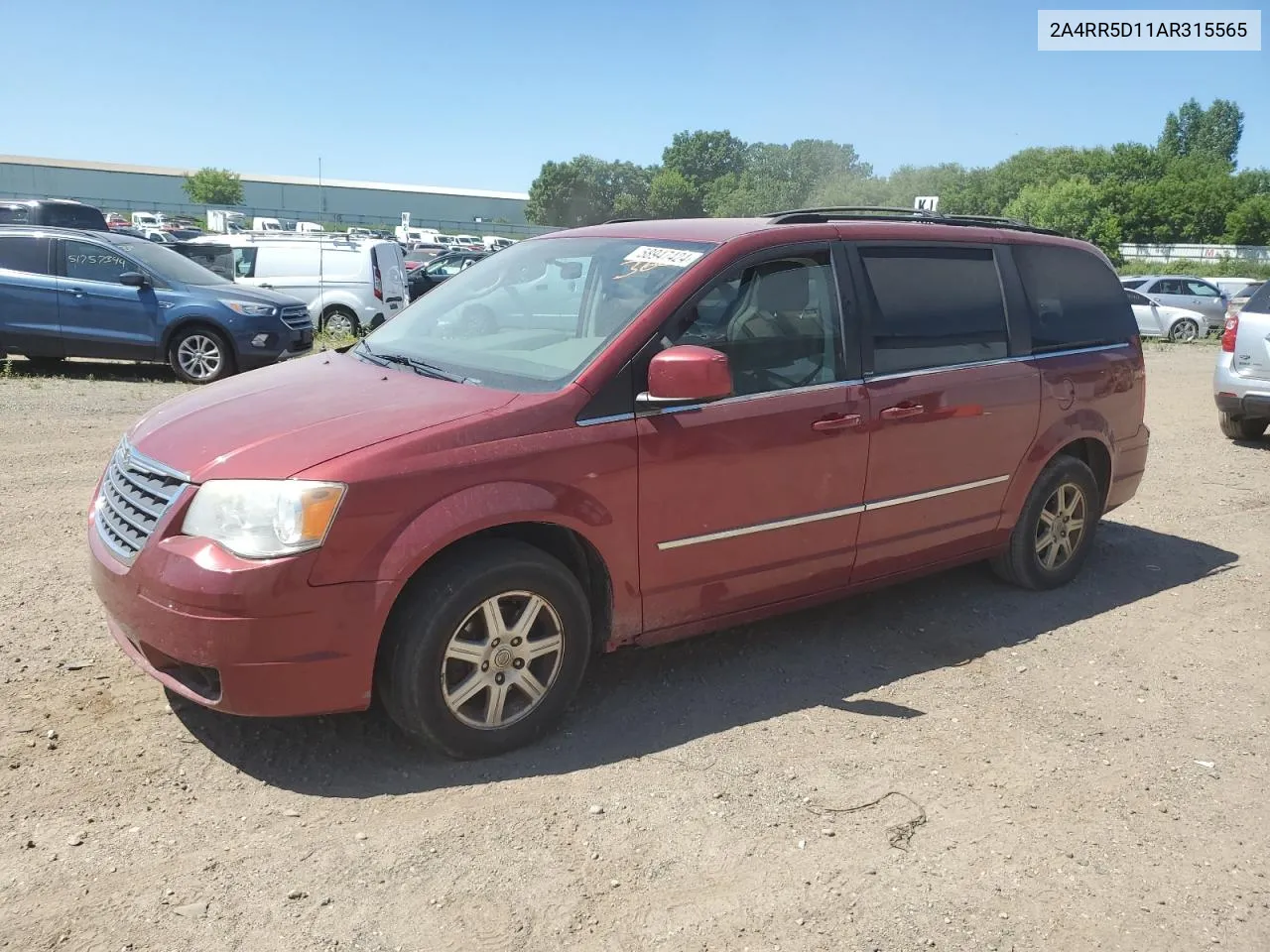 2010 Chrysler Town & Country Touring VIN: 2A4RR5D11AR315565 Lot: 58947424