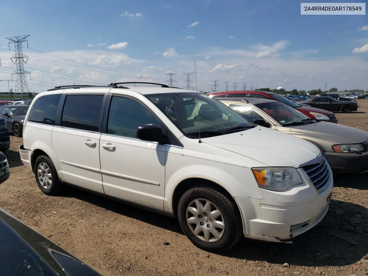 2010 Chrysler Town & Country Lx VIN: 2A4RR4DE0AR178549 Lot: 59209084