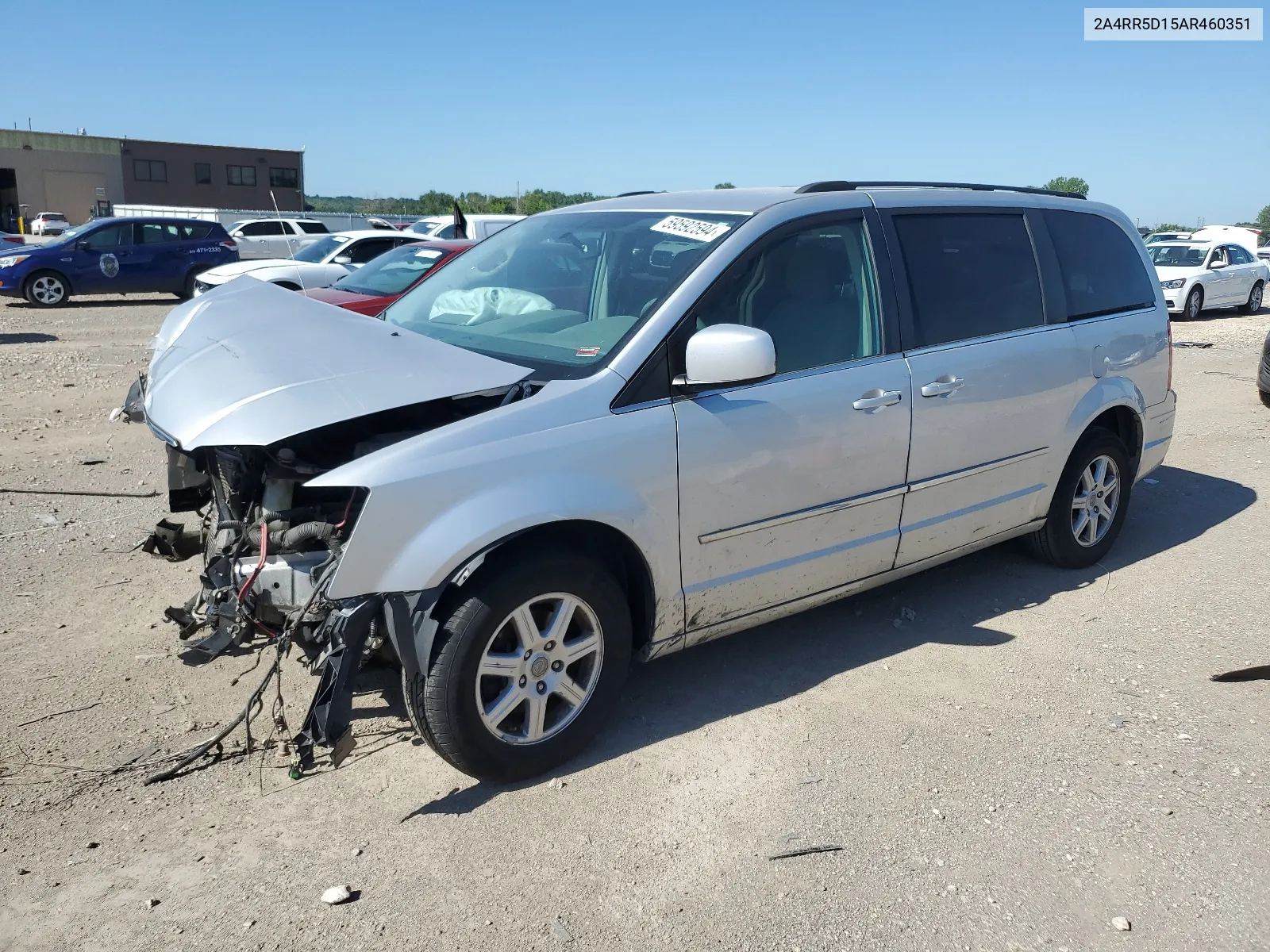 2010 Chrysler Town & Country Touring VIN: 2A4RR5D15AR460351 Lot: 59592594