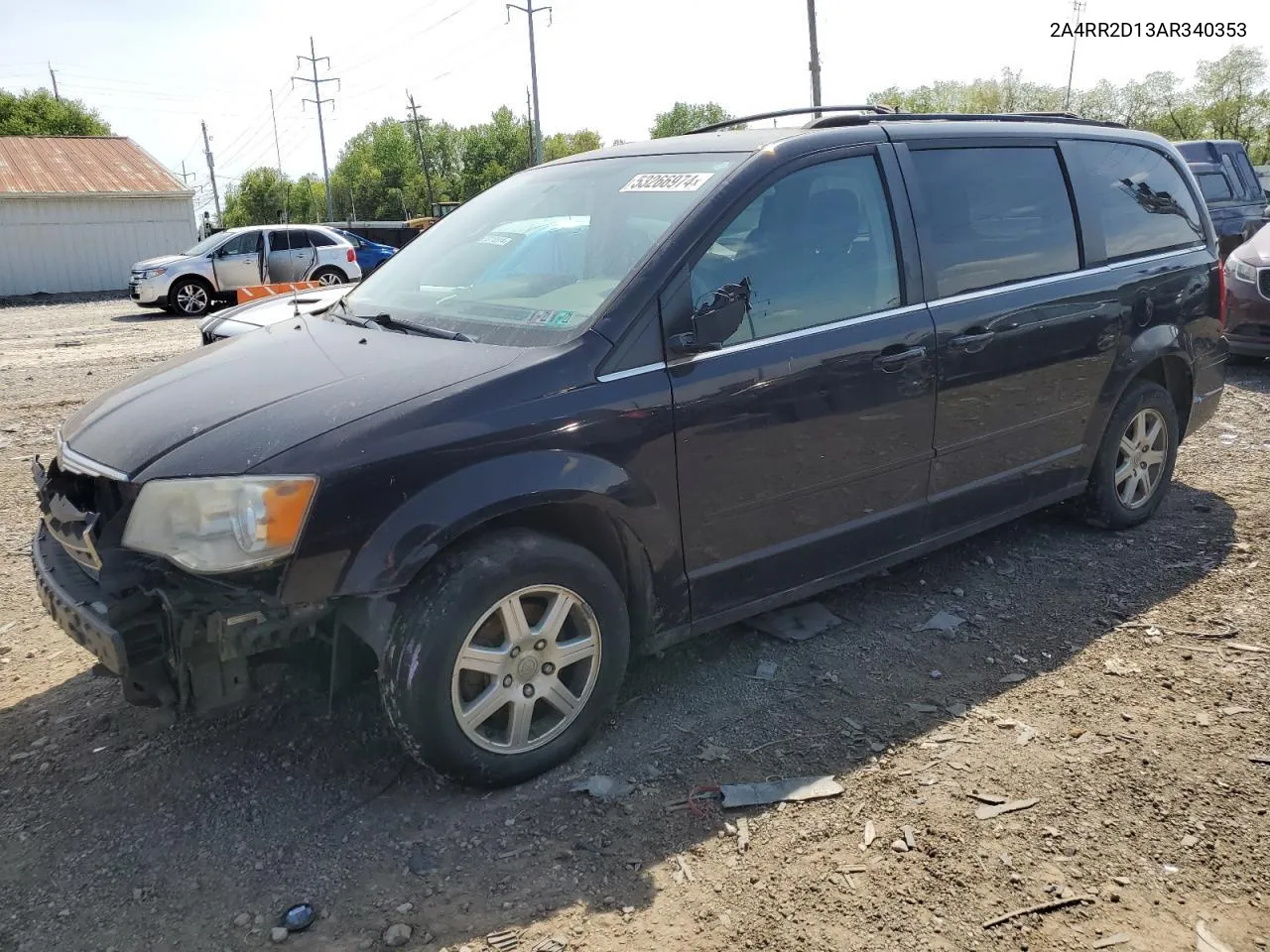 2010 Chrysler Town & Country Lx VIN: 2A4RR2D13AR340353 Lot: 63438634