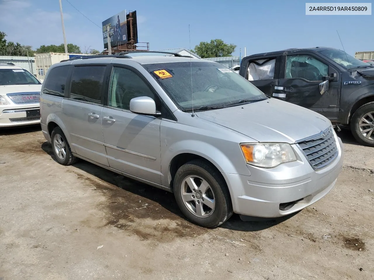 2A4RR5D19AR450809 2010 Chrysler Town & Country Touring