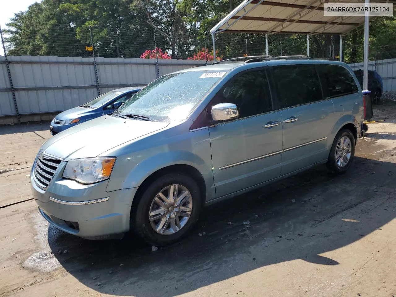 2010 Chrysler Town & Country Limited VIN: 2A4RR6DX7AR129104 Lot: 66117494