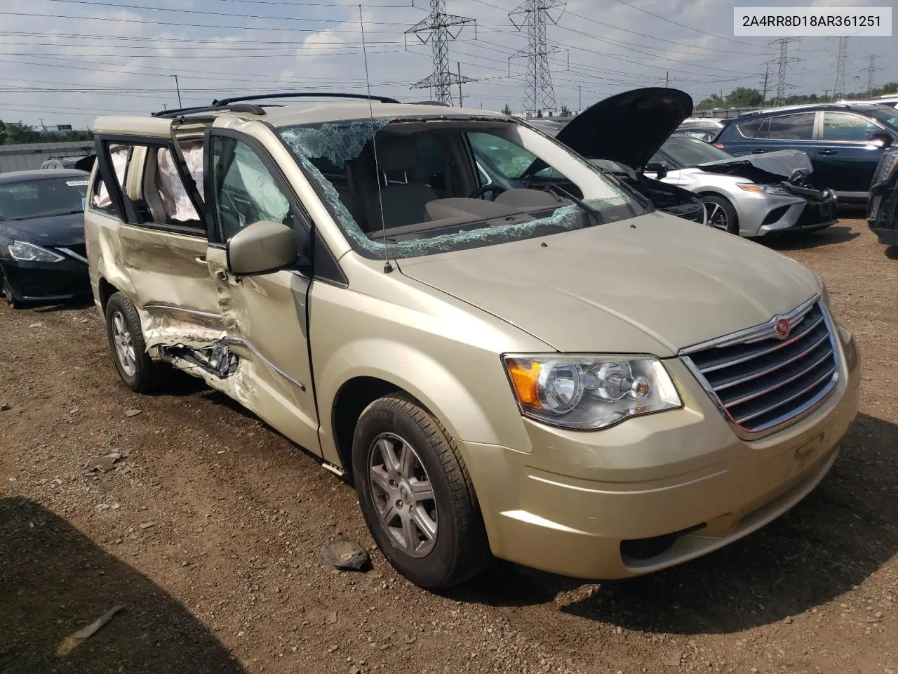 2A4RR8D18AR361251 2010 Chrysler Town & Country Touring Plus