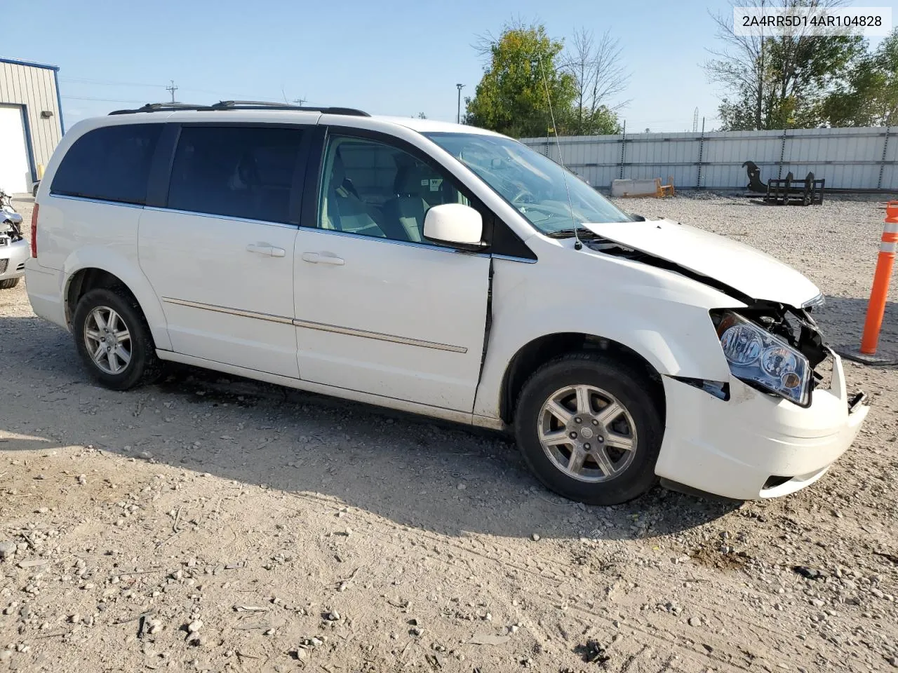 2010 Chrysler Town & Country Touring VIN: 2A4RR5D14AR104828 Lot: 70201914